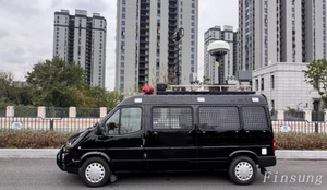 Fahrzeug des Drohnenabwehrsystems